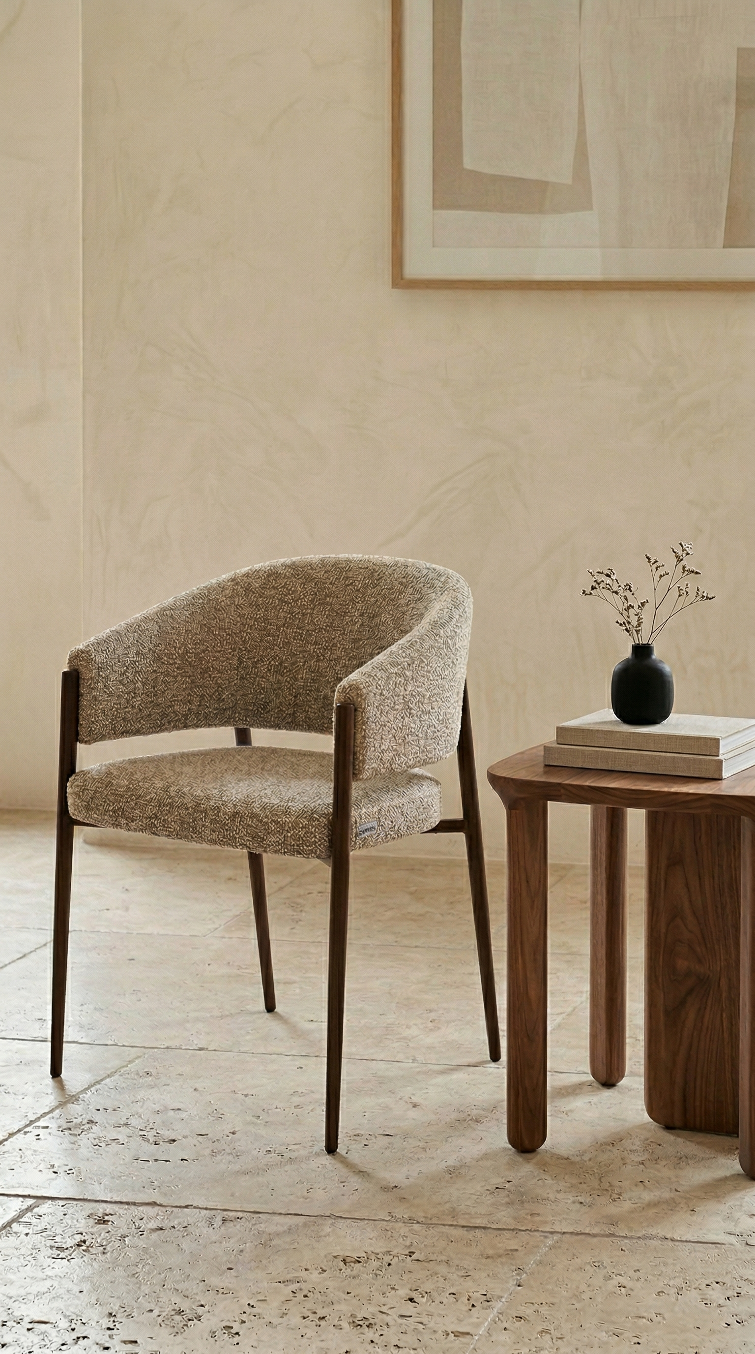 Aura Moderne Scandinavische Eetkamerstoel