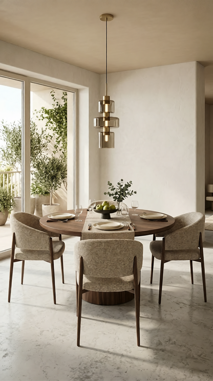 Aura Moderne Scandinavische Eetkamerstoel